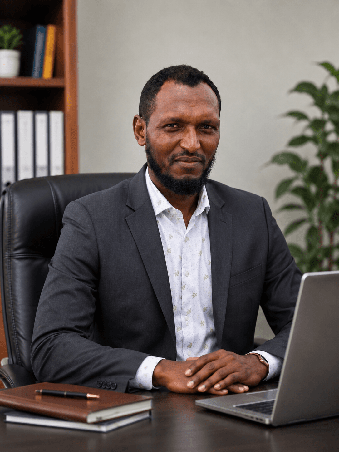 Portrait of Mustafa Goda, Administrassion Deputy Director